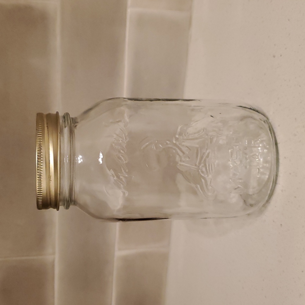 Mom’s Mason Home Products Vintage Jar Ohio USA